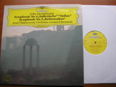 MENDELSSOHN: SYMPHONIES Nos. 4 & 5     BERNSTEIN / ISRAEL PHILHARMONIC ORCHESTRA    2531 097