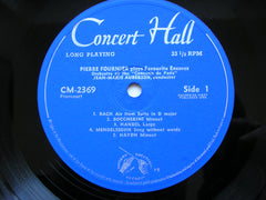 PIERRE FOURNIER PLAYS FAVOURITE ENCORES      CM 2369