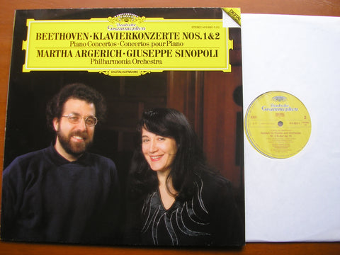 BEETHOVEN: PIANO CONCERTOS Nos. 1 & 2     ARGERICH / PHILHARMONIA / SINOPOLI    415 682