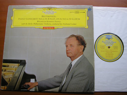 BEETHOVEN: PIANO CONCERTOS Nos. 2 & 4     KEMPFF / BERLIN PHILHARMONIC / LEITNER    138 775