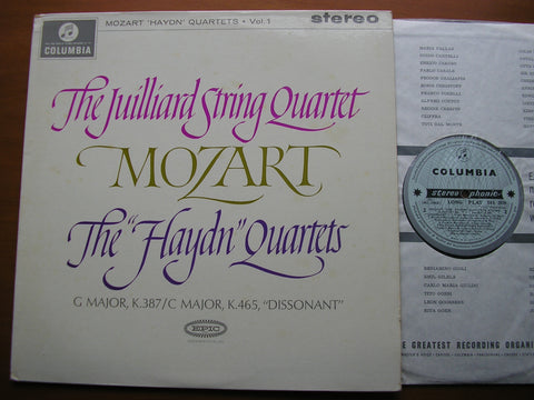 MOZART: STRING QUARTETS K387 & K465    JUILLIARD STRING QUARTET    SAX 2470