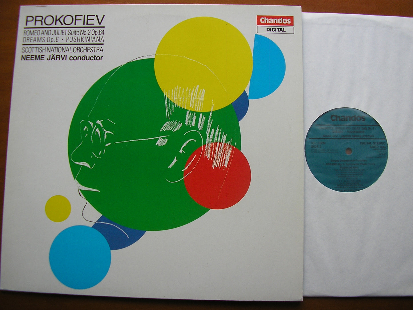 PROKOFIEV: ROMEO & JULIET Suite No. 2 / PUSHKINIANA / DREAMS     JARVI / SCOTTISH NATIONAL ORCHESTRA    ABRD 1183