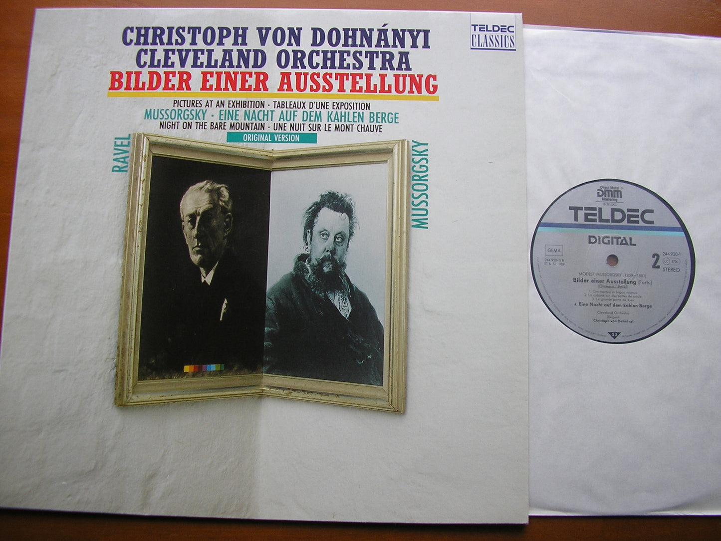 MUSSORGSKY: PICTURES AT AN EXHIBITION / NIGHT ON BARE MOUNTAIN    DOHNANYI / CLEVELAND ORCHESTRA   244 920