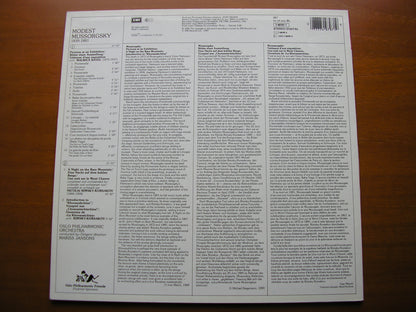 MUSSORGSKY: PICTURES AT AN EXHIBITION / NIGHT ON BARE MOUNTAIN    JANSONS / OSLO PHILHARMONIC     7 49747