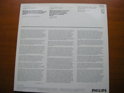 SAINT-SAENS: PIANO CONCERTO No. 2 / RACHMANINOV: PAGANINI RHAPSODY    DAVIDOVICH / CONCERTGEBOUW / JARVI     6514 164