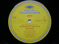 MENDELSSOHN: SYMPHONIES Nos. 4 'Italian'  &  5 'Reformation'      ABBADO / LONDON SYMPHONY   415 974