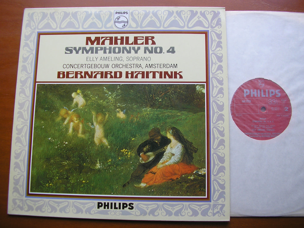 MAHLER: SYMPHONY No. 4 ELLY AMELING / CONCERTGEBOUW ORCHESTRA / BERNARD  HAITINK SAL 3729