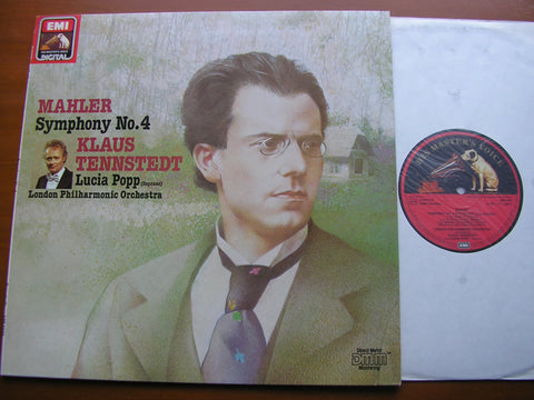 MAHLER: SYMPHONY No. 4   LUCIA POPP / LONDON PHILHARMONIC / KLAUS TENNSTEDT    ASD 4344