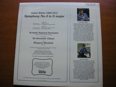 MAHLER: SYMPHONY No. 4    MARGARET MARSHALL / SCOTTISH NATIONAL ORCHESTRA  /  GIBSON   ABRD 1025