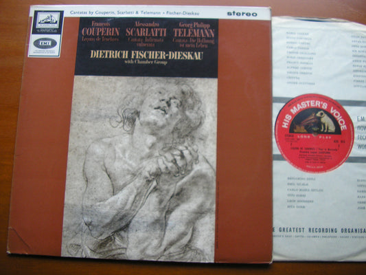 COUPERIN / SCARLATTI / TELEMANN: CANTATAS     DIETRICH FISCHER-DIESKAU / CHAMBER GROUP     ASD 615