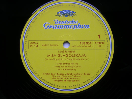 JANACEK: MISSA GLAGOLITICA    LEAR / CRASS / HAEFLIGER / BRSO / KUBELIK   138 954