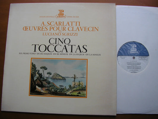 ALESSANDRO SCARLATTI: FIVE TOCCATAS       SGRIZZI        ERA 9089
