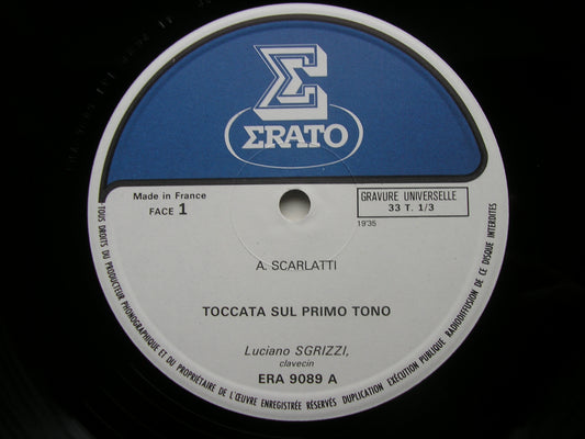 ALESSANDRO SCARLATTI: TWO SINFONIAS / THREE CONCERTI GROSSI       LA FOLLIA / MIGUEL DE LA  FUENTE      ARN 38 402