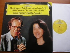 BEETHOVEN: VIOLIN SONATAS Nos. 1 / 2 / 3      KREMER / ARGERICH    415 138