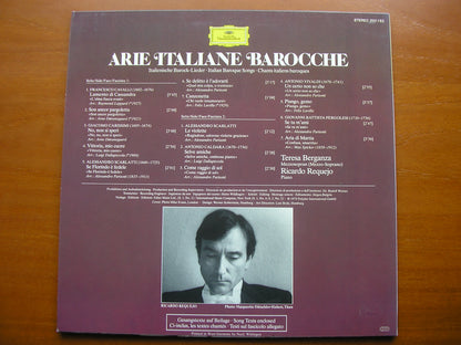 BERGANZA SINGS ITALIAN BAROQUE ARIAS: CALDARA / CAVALLI / VIVALDI / PERGOLESI TERESA BERGANZA / REQUEJO 2531 192