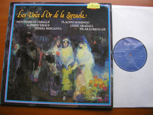 THE GOLDEN VOICES OF ZARZUELA    CABALLE / BERGANZA / LORENGAR / KRAUS / DOMINGO / ARAGALL     UM 3926