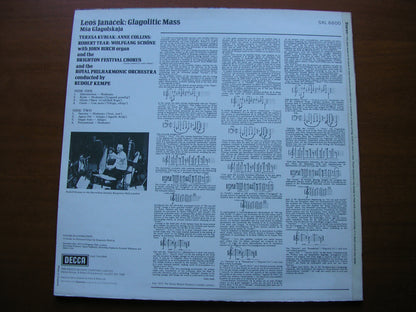 JANACEK: GLAGOLITIC MASS     SOLOISTS / ROYAL PHILHARMONIC / KEMPE    SXL 6600