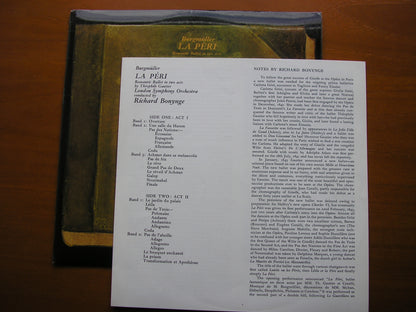 BURGMULLER: LA PERI  (complete ballet 1843)       BONYNGE / LONDON SYMPHONY     SXL 6407