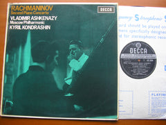 RACHMANINOV: PIANO CONCERTO No. 2 / ETUDES TABLEAUX Nos. 1 / 2 / 5     ASHKENAZY / MOSCOW PHILHARMONIC / KONDRASHIN     SXL 6099