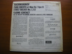 RACHMANINOV: PIANO CONCERTO No. 2 / ETUDES TABLEAUX Nos. 1 / 2 / 5     ASHKENAZY / MOSCOW PHILHARMONIC / KONDRASHIN     SXL 6099