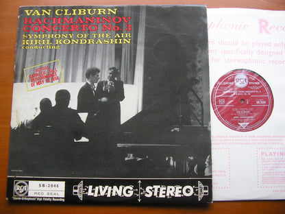 RACHMANINOV: PIANO CONCERTO No. 3     VAN CLIBURN / SYMPHONY OF THE AIR / KONDRASHIN     SB 2048