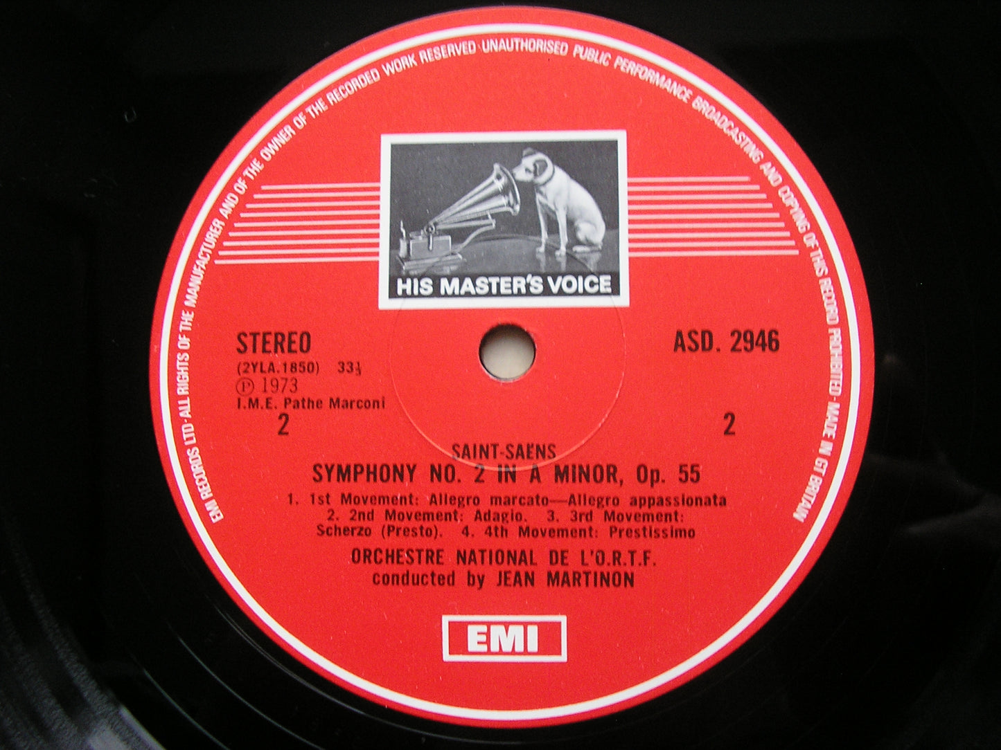 SAINT-SAENS: THE FIVE SYMPHONIES     MARTINON / FRENCH NATIONAL RADIO ORCHESTRA    3LP