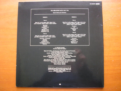 BACH: FOUR ORCHESTRAL SUITES BWV 1066 - 1069      LA PETITE BANDE / KUIJKEN    2 LP      HM 20388/9