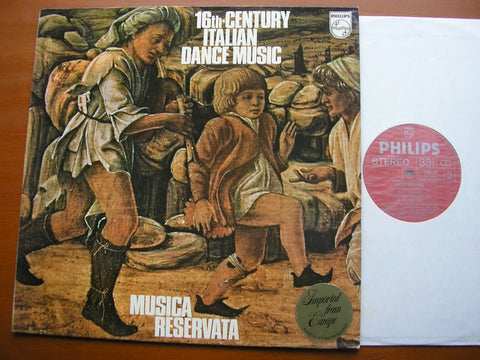 16th CENTURY ITALIAN DANCE MUSIC     MUSICA RESERVATA / BECKETT    6500 102