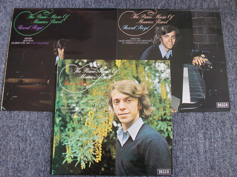 RAVEL: PIANO MUSIC Volumes 1 - 3        PASCAL ROGE     3 LP    SXL 6674 / 6700 / 6715