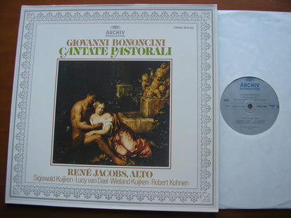 BONONCINI: CANTATE PASTORALI     JACOBS / KUIJKEN / VAN DAEL / KOHNEN / KIUJKEN    2533 450