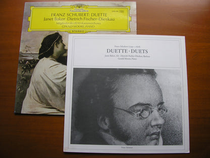SCHUBERT: DUETS JANET BAKER / DIETRICH FISCHER-DIESKAU / GERALD MOORE 2530 328