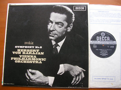 DVORAK: SYMPHONY No. 8     KARAJAN / VIENNA PHILHARMONIC      SXL 6169