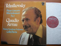 TCHAIKOVSKY: PIANO CONCERTO No. 1    ARRAU / BOSTON SYMPHONY / DAVIS   9500 695