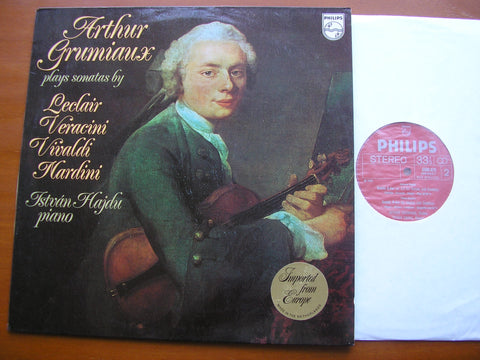 GRUMIAUX PLAYS LECLAIR / VERACINI / VIVALDI / NARDINI      GRUMIAUX / HAJDU    6500 879