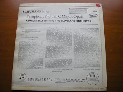 SCHUMANN: SYMPHONY No. 2    SZELL / CLEVELAND ORCHESTRA    SAX 2496