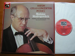 HAYDN: CELLO CONCERTOS in D & C     ROSTROPOVICH / ASMIF / BROWN     ASD 3255