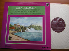 MENDELSSOHN: SYMPHONY No. 3 'Scottish' / OVERTURE Ruy Blas     SAWALLISCH / NEW PHILHARMONIA      SAL 3739