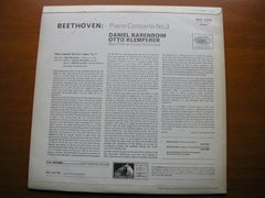 BEETHOVEN: PIANO CONCERTO No. 3       BARENBOIM / NEW PHILHARMONIA / OTTO KLEMPERER     ASD 2579