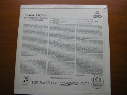 MAGIC VIENNA: JOHANN & JOSEF STRAUSS     SZELL / CLEVELAND ORCHESTRA     33SX 1618