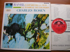 RAVEL: GASPARD DE LA NUIT / TOMBEAU DE COUPERIN     CHARLES ROSEN    33CX 1888