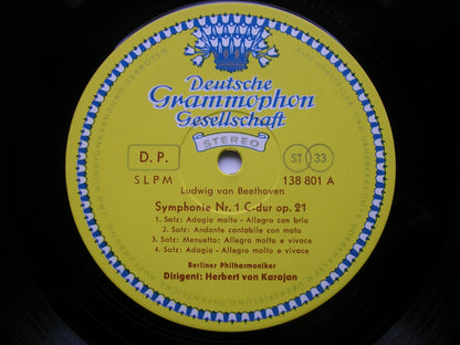 BEETHOVEN: SYMPHONIES Nos. 1 & 2     KARAJAN / BERLIN PHILHARMONIC   138 801