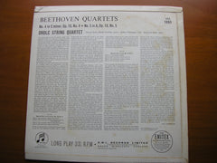 BEETHOVEN: STRING QUARTETS Nos. 4 & 5      DROLC STRING QUARTET     33CX 1886