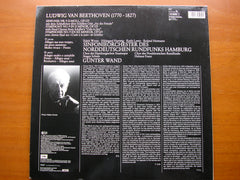 BEETHOVEN: SYMPHONY No.9 'Choral'    SOLOISTS / HAMBURG RADIO ORCHESTRA / WAND    16 9595