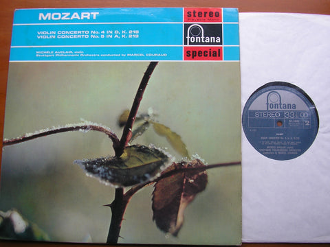 MOZART: VIOLIN CONCERTOS Nos. 4 & 5      AUCLAIR / STUTTGART PHILHARMONIC ORCHESTRA / COURAUD     SFL 14090