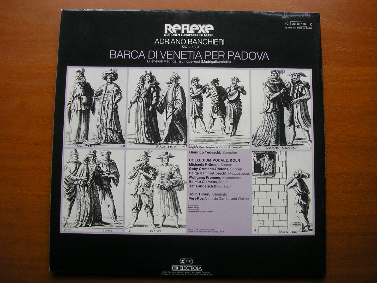 BANCHIERI: BARCA DI VENETIA PER PADOVA   TEDESCHI / COLLEGIUM VOCALE COLOGNE / ROS / TILNEY    063-30 128