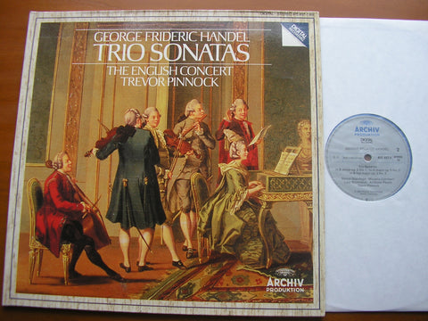 HANDEL: TRIO SONATAS / VIOLIN SONATA     THE ENGLISH CONCERT    415 497