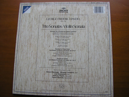 HANDEL: TRIO SONATAS / VIOLIN SONATA     THE ENGLISH CONCERT    415 497