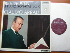 BEETHOVEN: PIANO SONATAS Nos. 5 / 6 / 7         ARRAU         SAL 3550