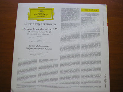 BEETHOVEN: SYMPHONIES Nos. 8 & 9     SOLOISTS / BERLIN PHILHARMONIC / KARAJAN              138 807 / 138 808