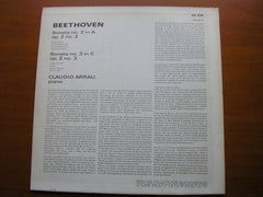 BEETHOVEN: PIANO SONATAS Nos. 2 & 3      ARRAU     SAL 3566